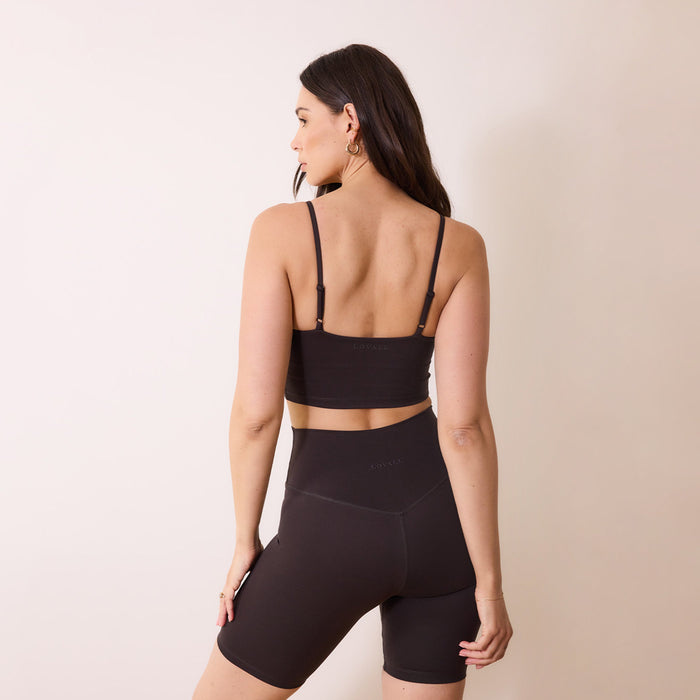 24/7 Revitalise Cycling Shorts - Black Coffee