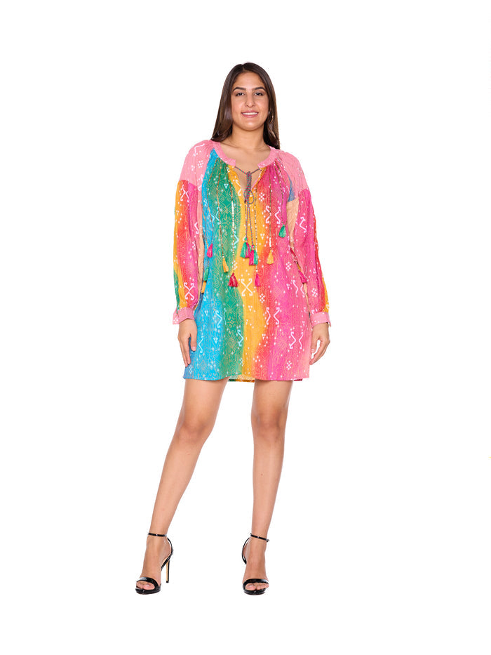 3150 BOHO SHORT DRESS