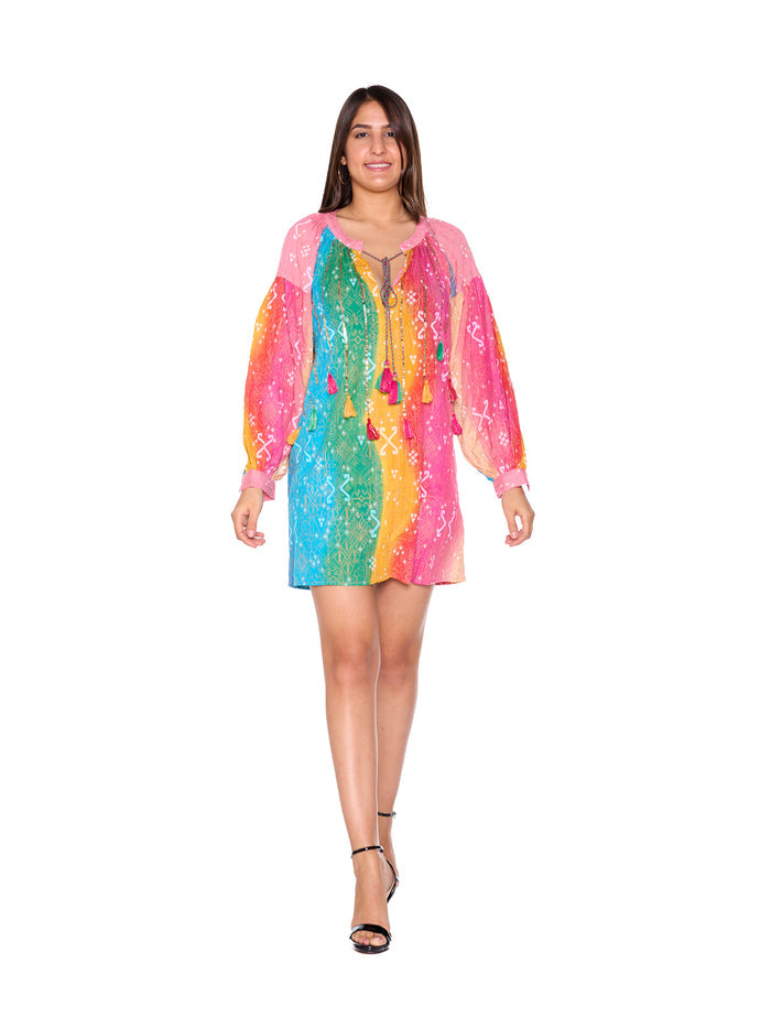 3150 BOHO SHORT DRESS