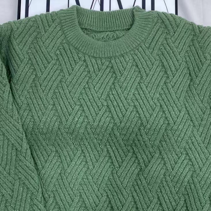 3D Jacquard Loose Top
