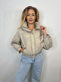 Anna Quilted Jacket (Natural/Melange)