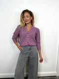 Posa Knit Cardigan (Sangria Sunset)