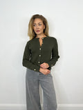 Risa Knit Cardigan (Deep Depths)