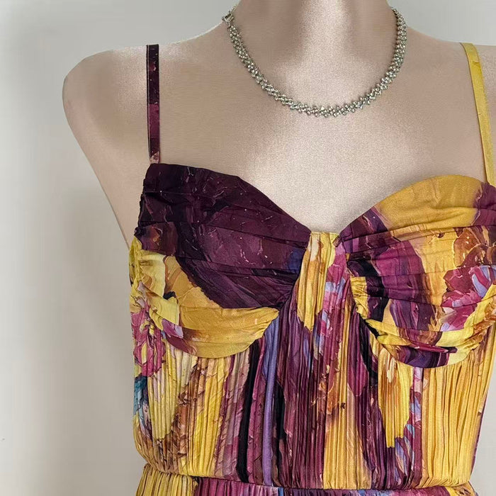 A-line dress with a waistline feature