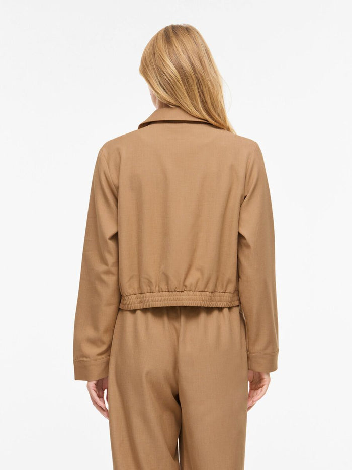 Abigal Bomber Jacket (Toasted Coconut)