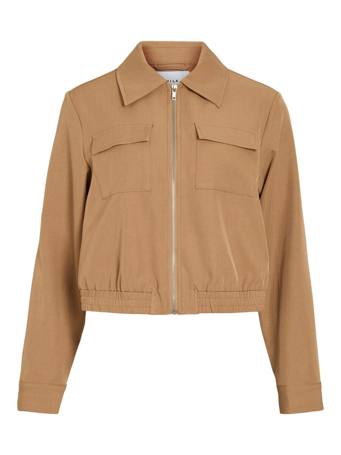 Abigal Bomber Jacket (Toasted Coconut)