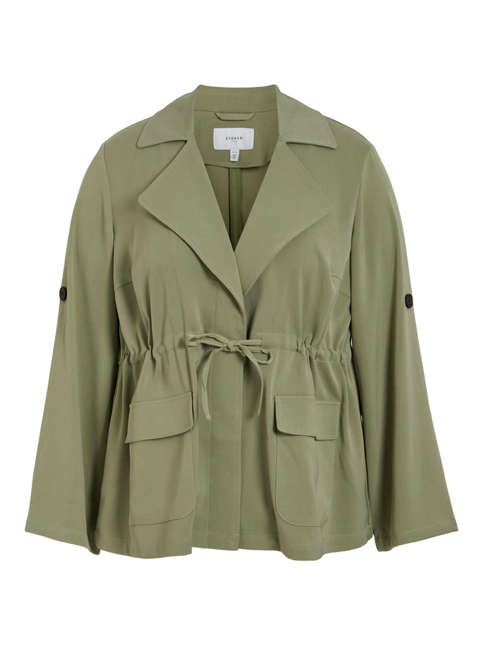 Alannah Jacket (Oil Green)
