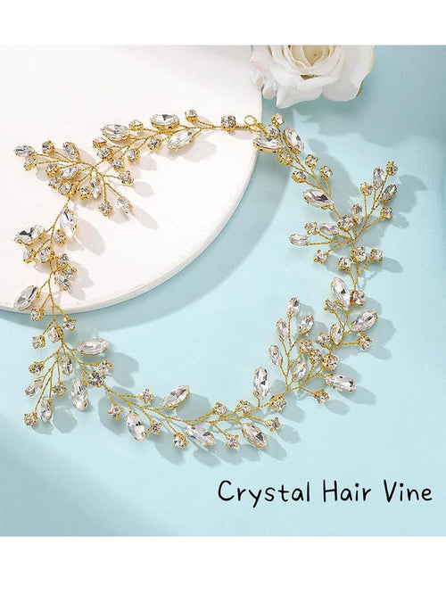 Alloy Vine Crystal Hair Accessories