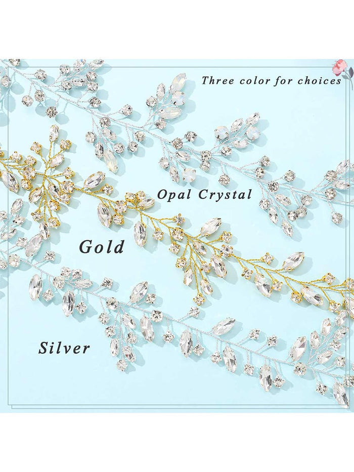 Alloy Vine Crystal Hair Accessories