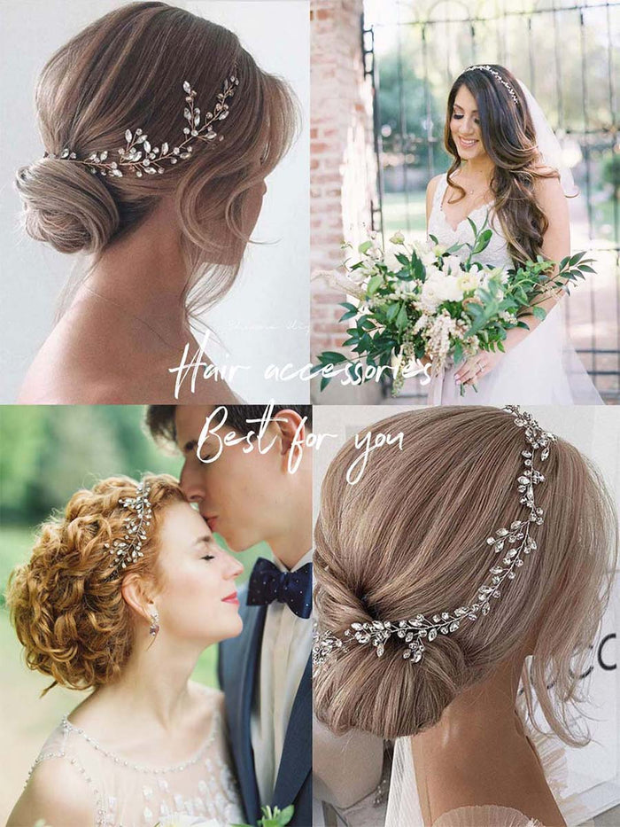 Alloy Vine Crystal Hair Accessories