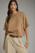 Always In Place Top in Camel