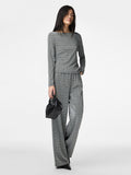 Ana Glitter Wide Leg Pants (Silver/Silver Lure)