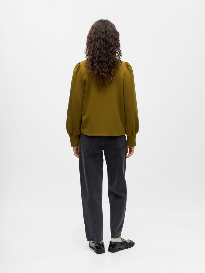 Andy Long Sleeve Top (Fir Green)