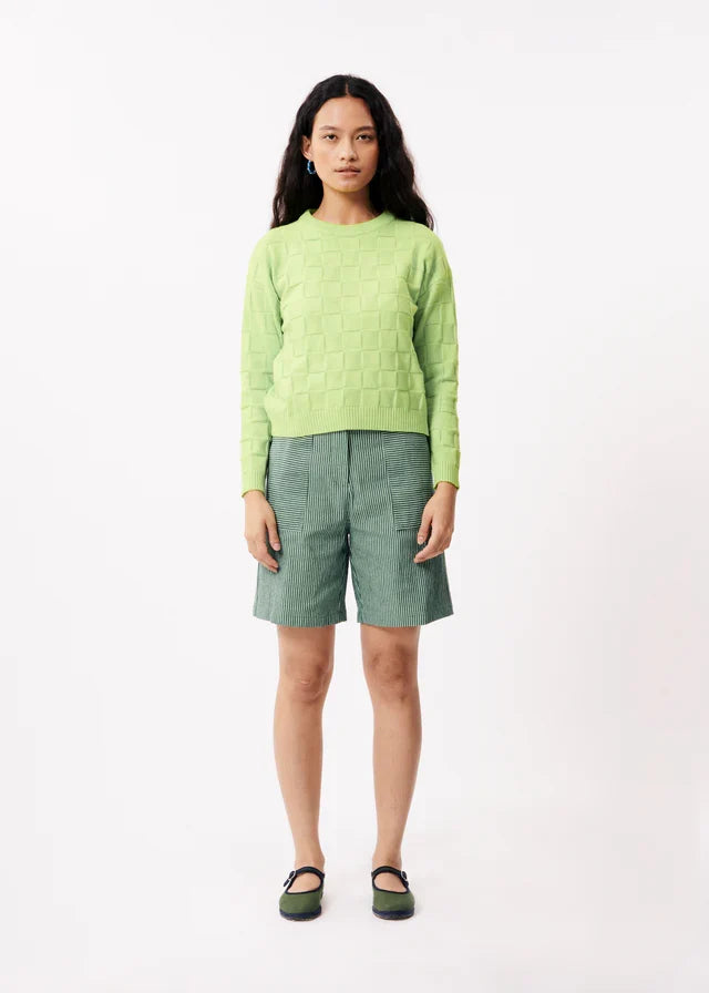 ANJALI JUMPER (LIME GREEN)