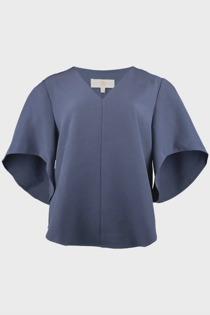 Anna Cate Nina Top in Evening Blue