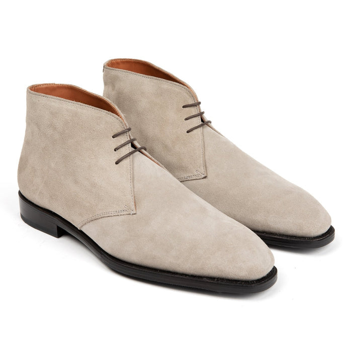 Arden Chukka Boot // Rustic Clay Grey Suede - SARTORO