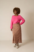 Ardor Scoop Neck Top (Pink)