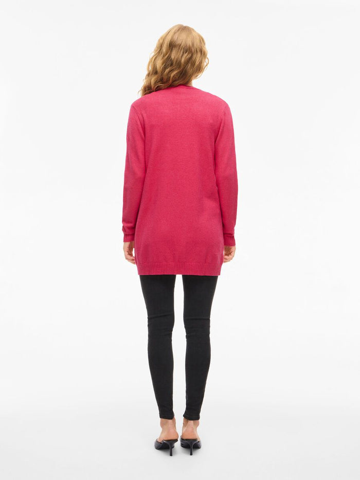 Ashley Open Knit Cardigan (Jazzy/Dark Melange)