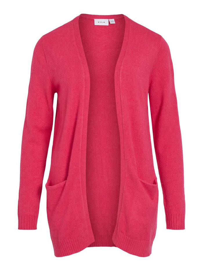 Ashley Open Knit Cardigan (Jazzy/Dark Melange)