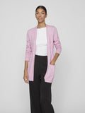 ASHLEY OPEN KNIT CARDIGAN (PASTEL LAVENDER)