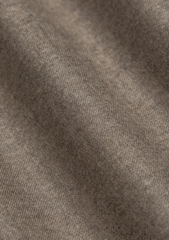 Astoria Brown Flannel Pants - SARTORO