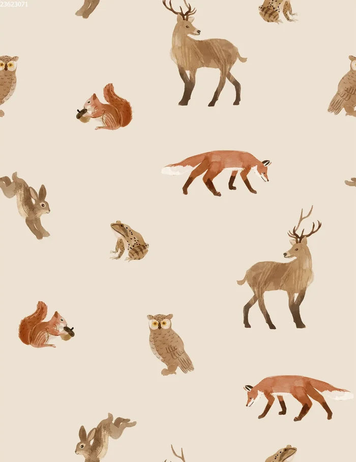 Autumn Animals - Family Fabrics B.V.
