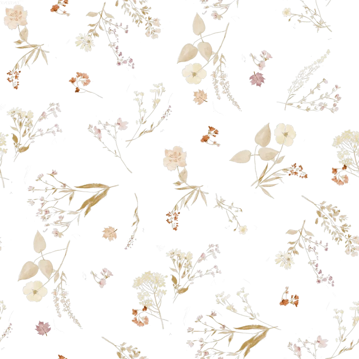 Autumn Floral Small Off White - Family Fabrics B.V.