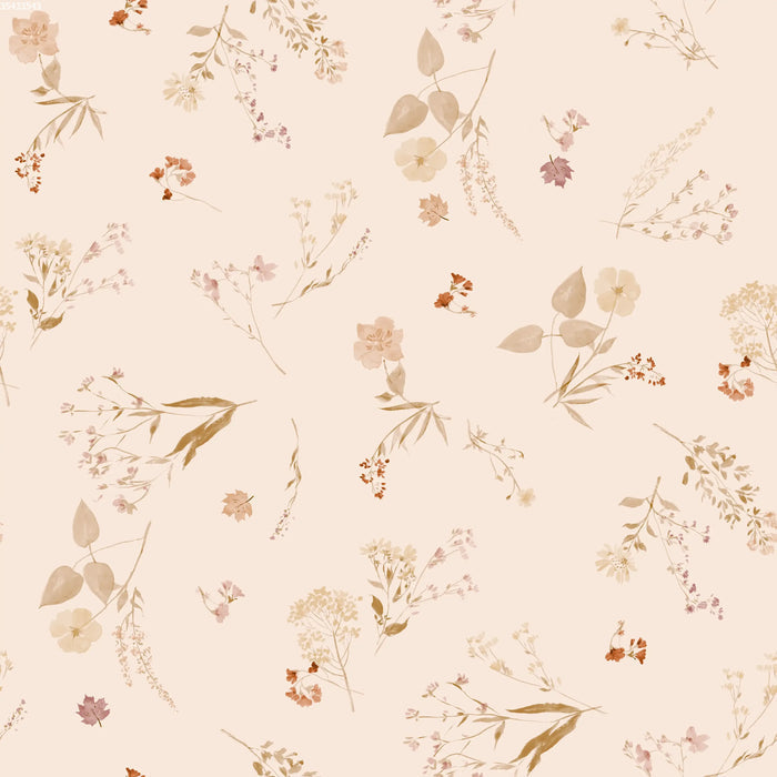 Autumn Floral Small Pink - Family Fabrics B.V.
