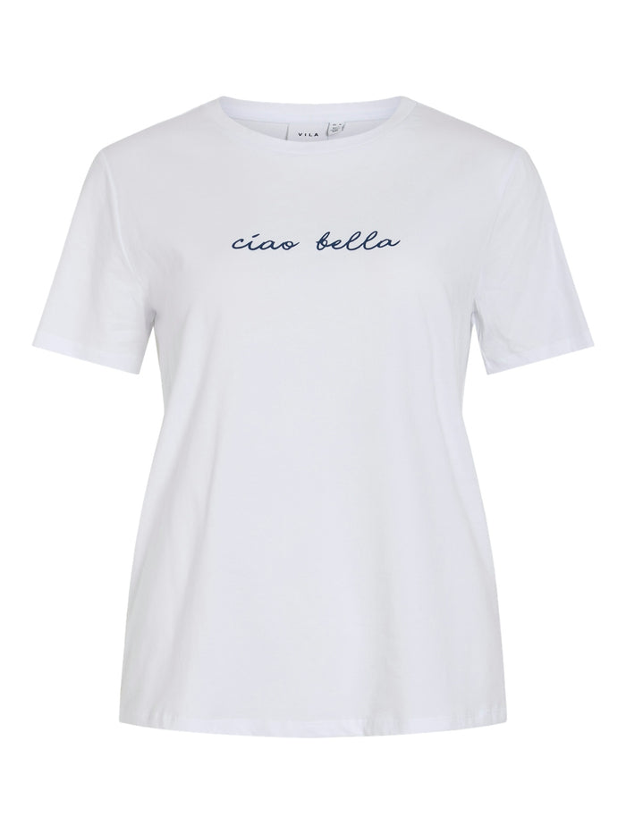 Avery T-Shirt (Navy/Optical snow)
