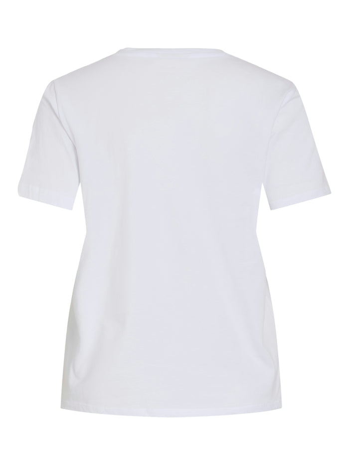 Avery T-Shirt (Red/Optical Snow)