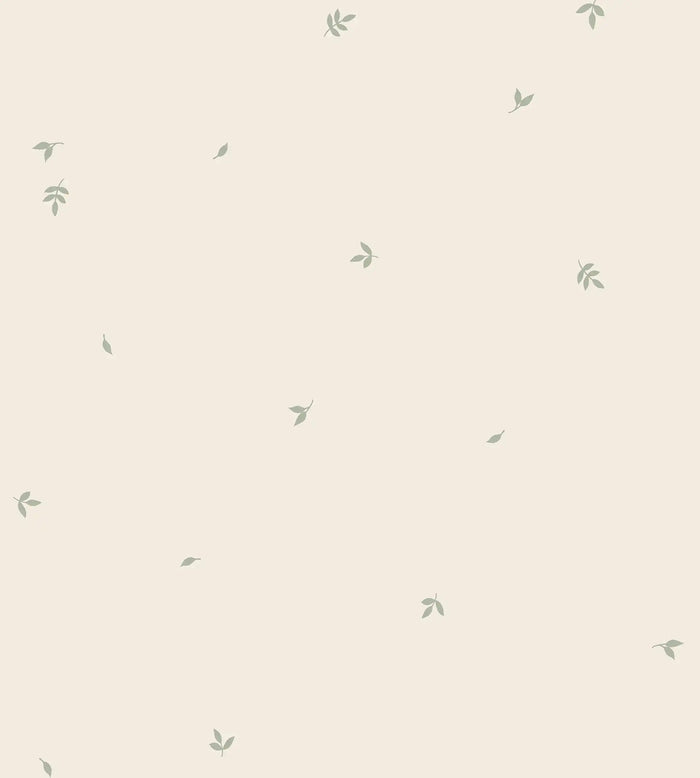Baby Leaf Offwhite - Family Fabrics B.V.