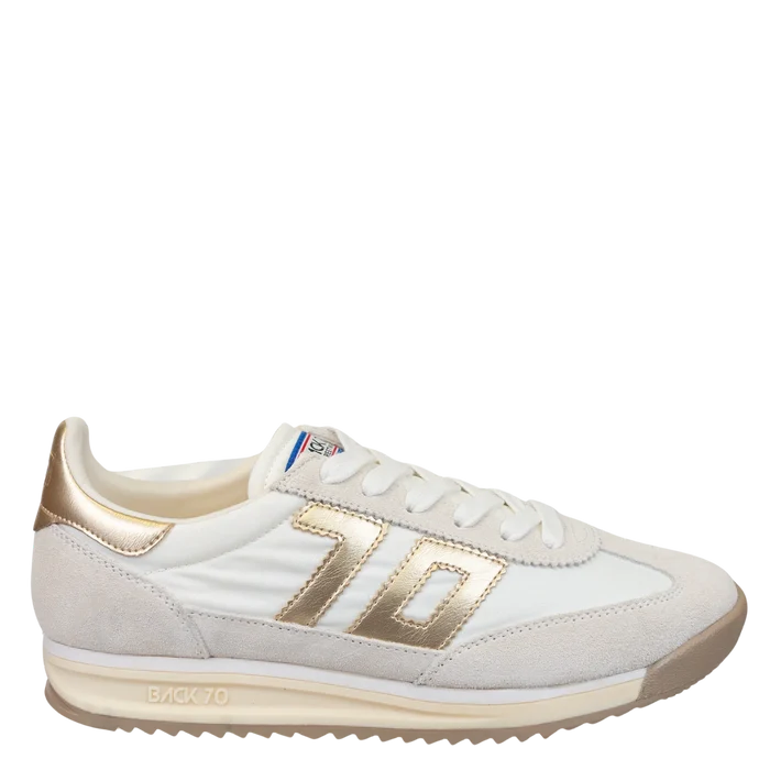 Back 70 BARKLEY JOGGER Sneaker in Metallic Gold