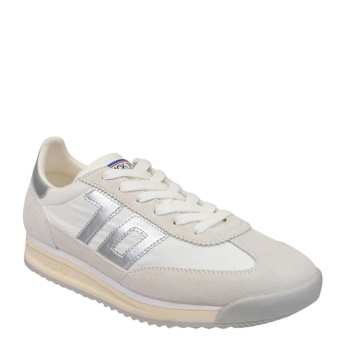 Back 70 BARKLEY JOGGER Sneaker in Metallic Silver