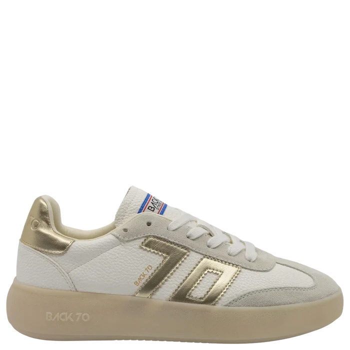 Back 70 BROOKLYN L26 in METALLIC GOLD Sneakers