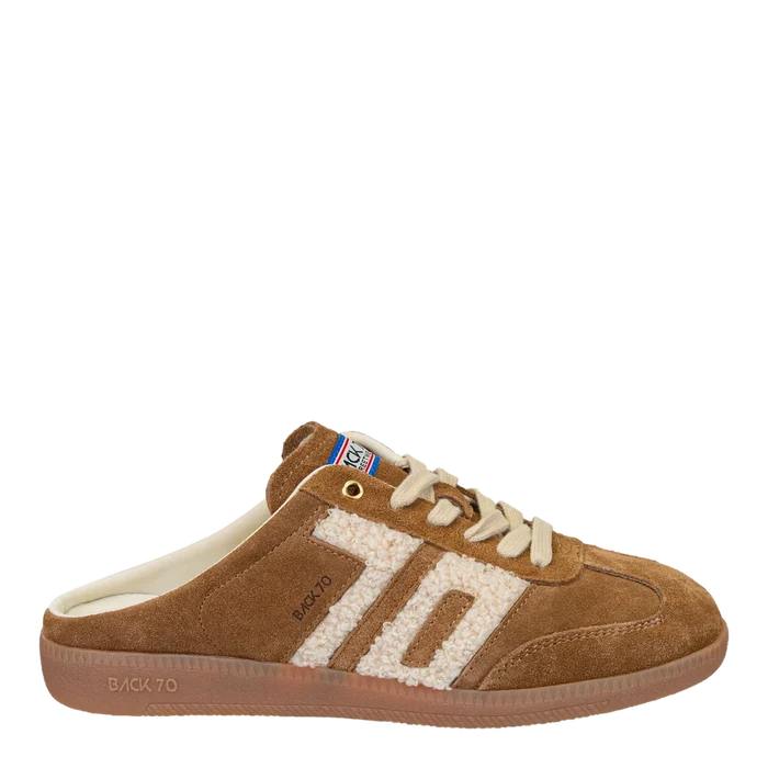 Back 70EASTER in TOBACCO Backless Sneakers