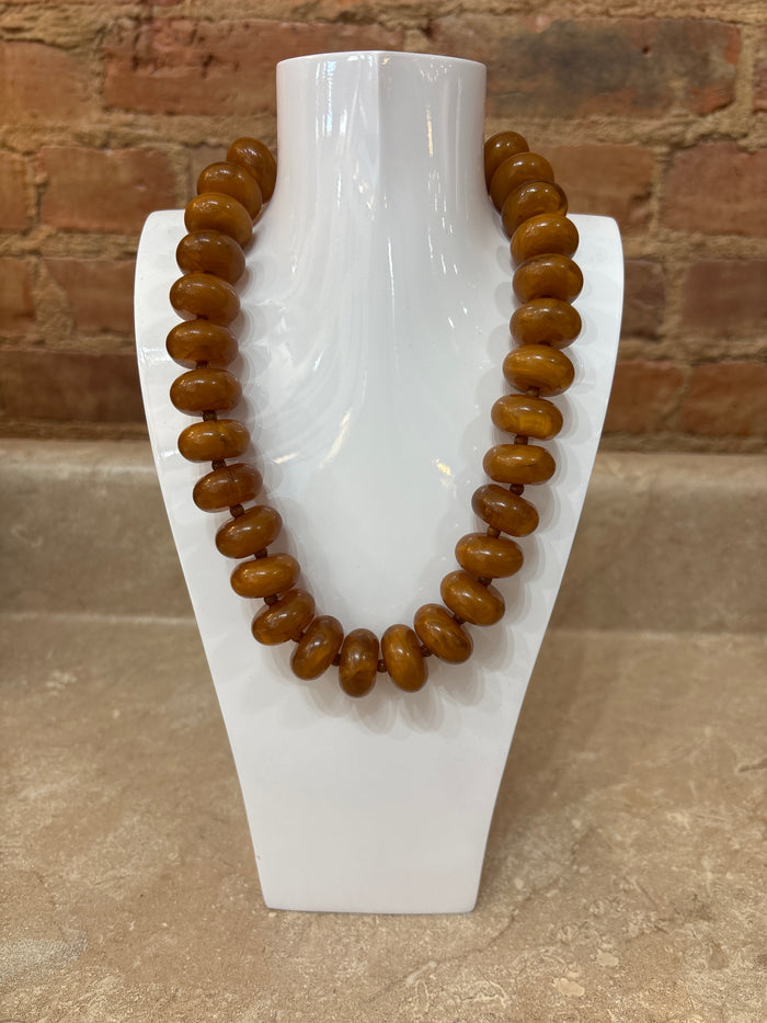 Bailey Tortoise Beaded Necklace