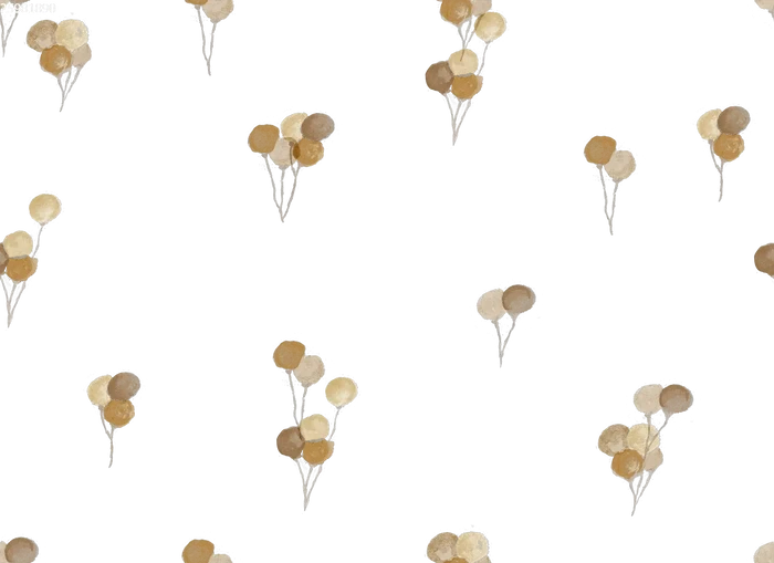 Balloons Beige off white - Family Fabrics B.V.