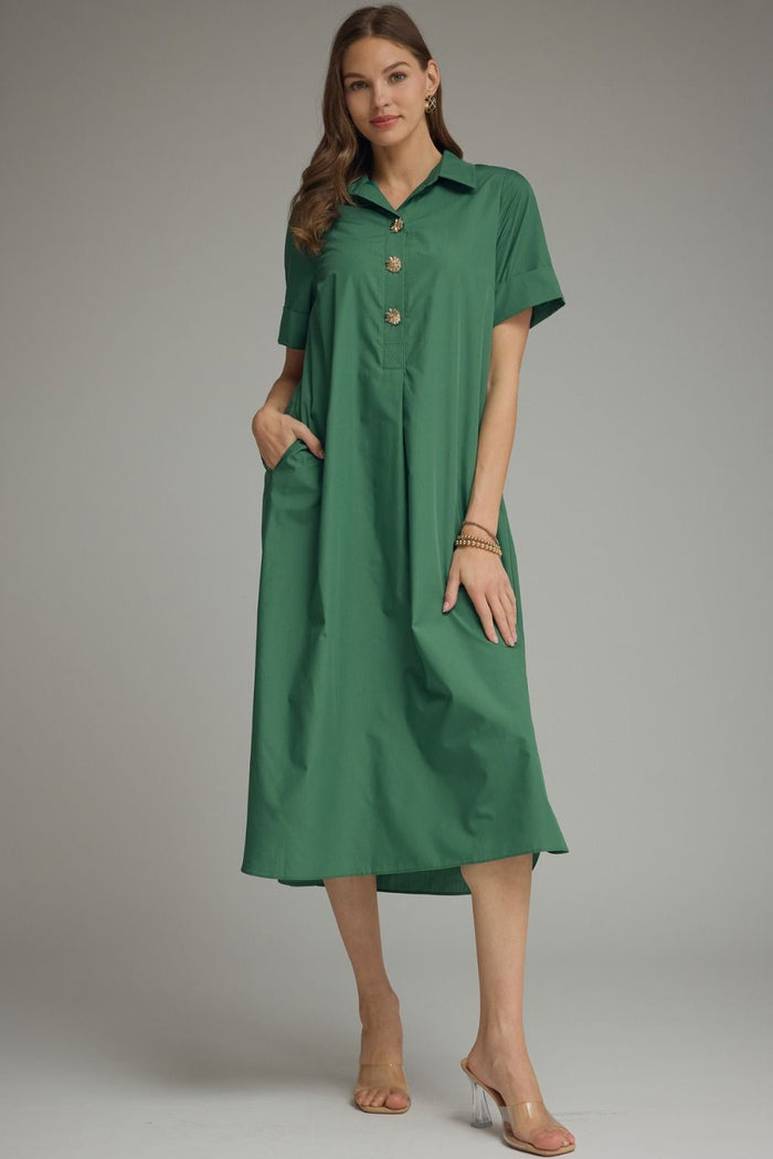 Be The Light Green Maxi Dress