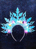 Beaded Snowflake LED Hair Accessory