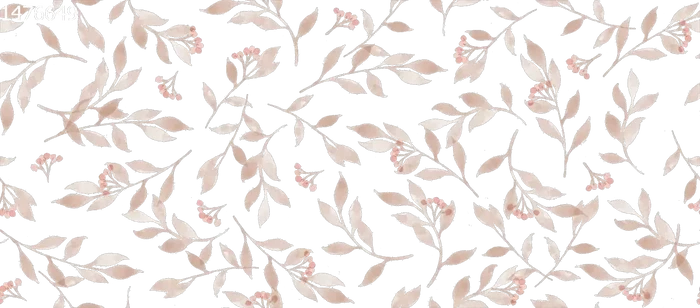 Berry Branches Small Pastel Off White - Family Fabrics B.V.