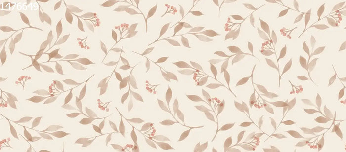 Berry Branches Small Pastel - Family Fabrics B.V.