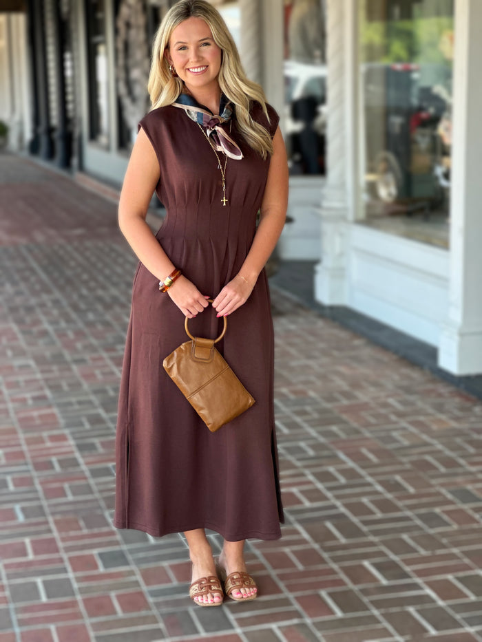 Better Together Brown Maxi Dress