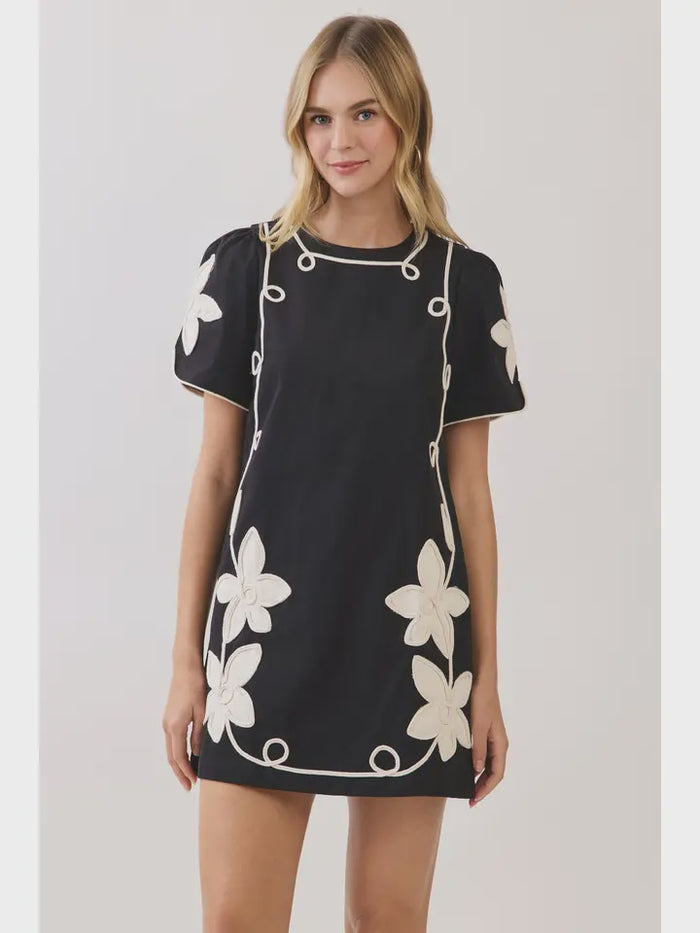Big Dreams Black Mini Dress