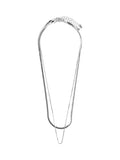 Bina Layered Necklace Set (Silver)