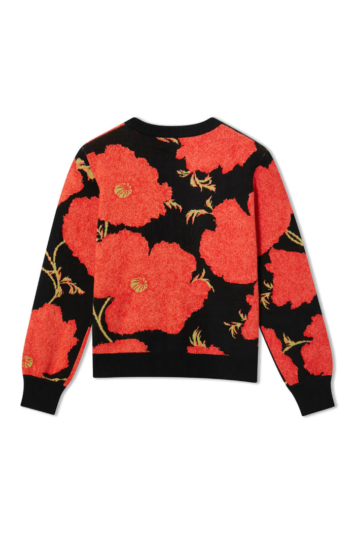 Black Poppy Cardigan (Black)