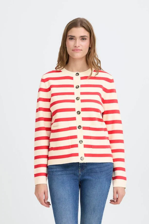 Blake Cardigan (Birch/Teaberry)