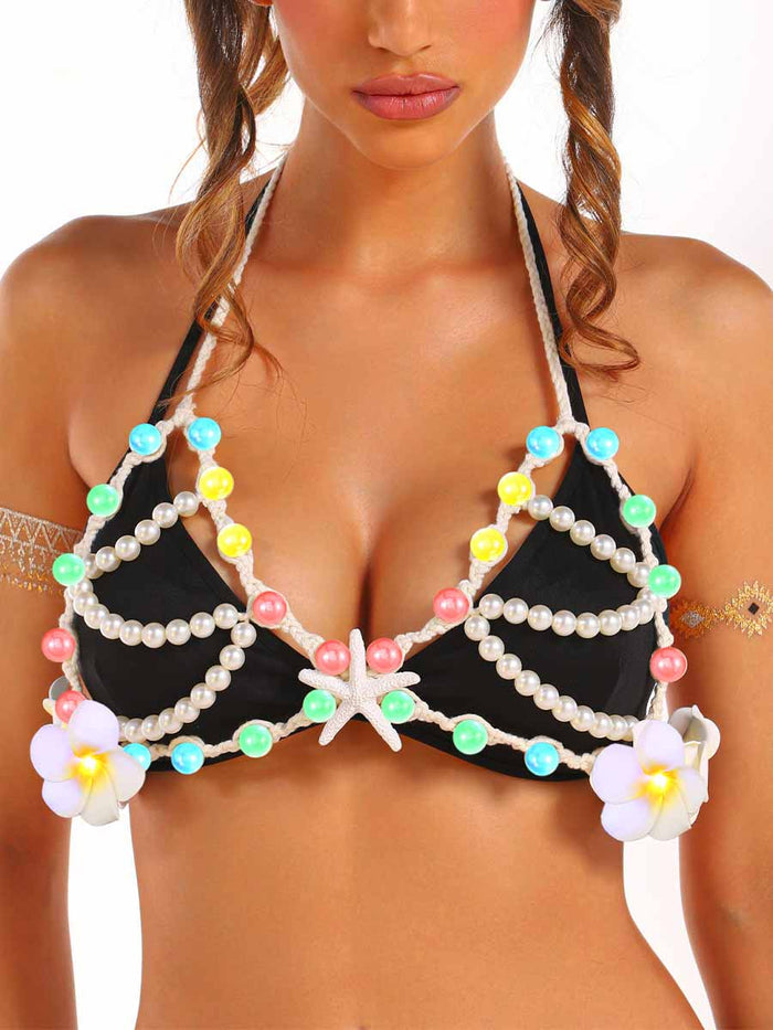 Bohemian LED Beaded Bra Top
