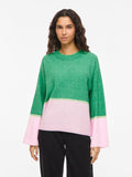 Bonnie Knit Jumper (Smoke Green/Cherry Blossom)