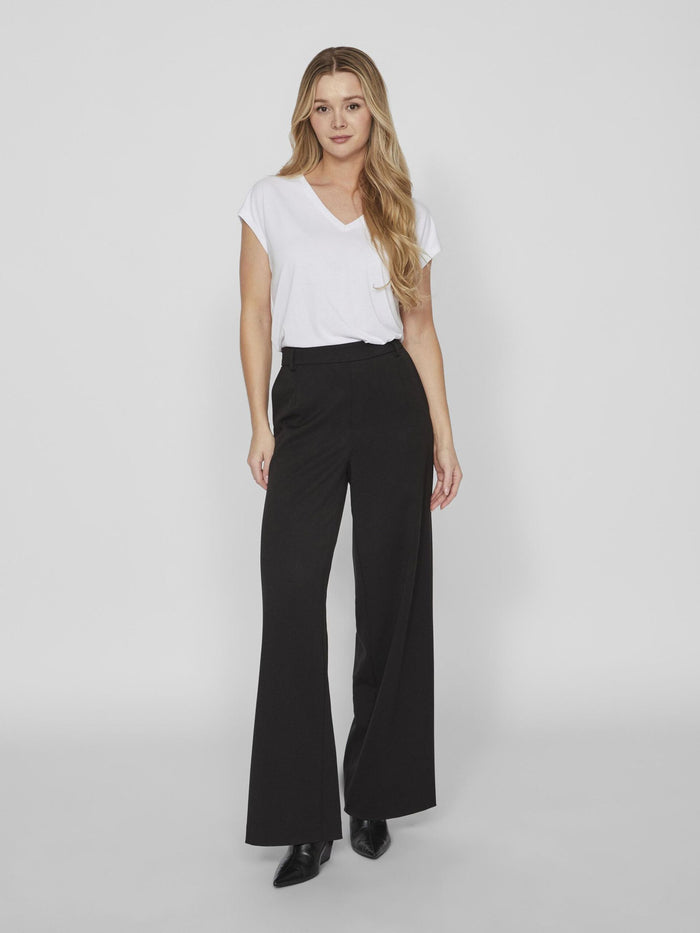 Bonnie V-Neck T-Shirt (Optical Snow)