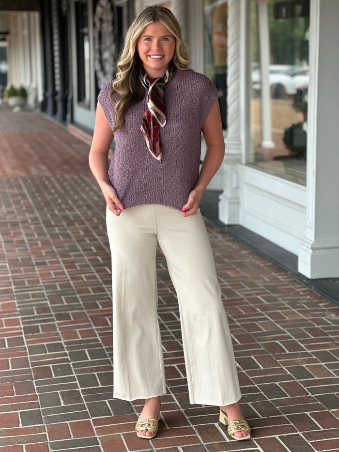Bound To Happen Top in Muted Raisin